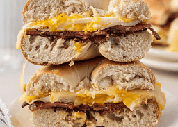 Pork Roll, Egg & Cheese Sandwich