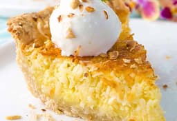 Coconut Custard Pie